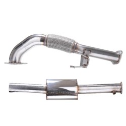 K03/K03s Charge pipe for passenger facing throttle body